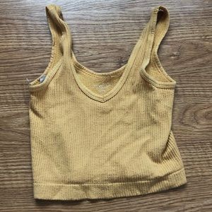 Urban outfitters out from under yellow bra top